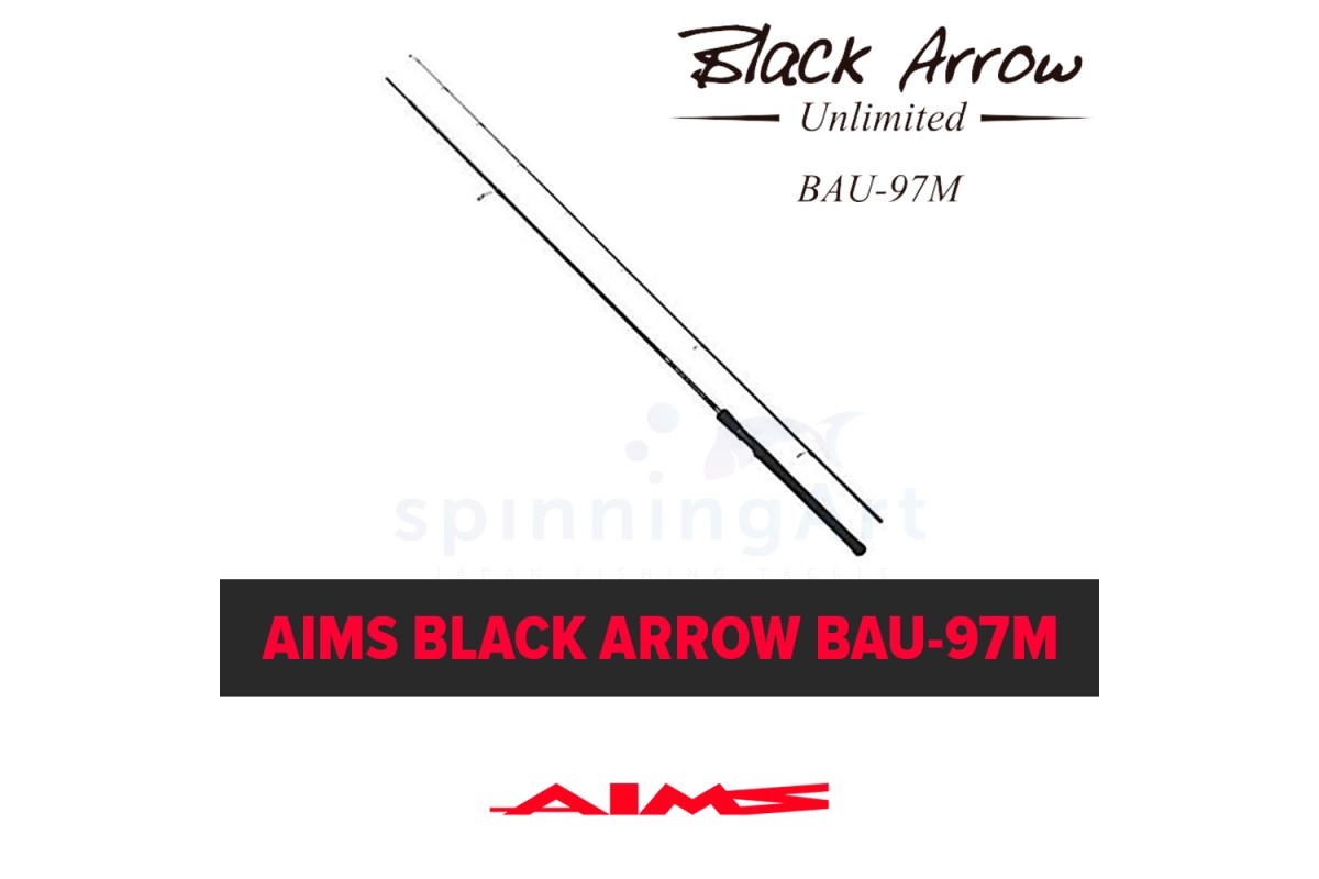 Спиннинг Aims Black Arrow Unlimited 97 M - купить в Москве
